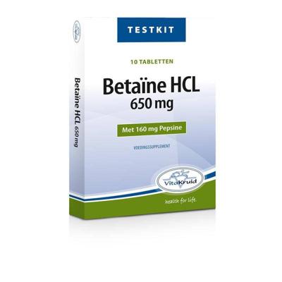 Vitakruid Betaïne HCL Testkit Vitakruid Betaïne HCL Testkit