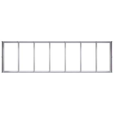 Plantenbak 280x80x40 cm gegalvaniseerd staal