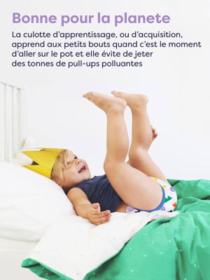 Set van 3 wasbare oefenbroekjes revolutionair 2-3 jaar BAMBINO MIO blauw Set van 3 wasbare oefenbroekjes revolutionair 2-3 jaar BAMBINO MIO blauw