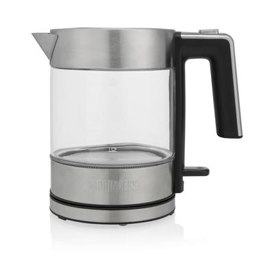 Princess 01.236040.01.001 Waterkoker Aantal/Volume: 1 l RVS, Zwart