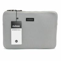 Laptophoes Nilox Sleeve Grijs 14" - thumbnail