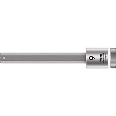 Wera 8740 B HF Binnenzeskant Zyklop Bitdop met 3/8"-aandrijving met vasthoudfunctie, 9,0 x 100,5 mm - 1 stuk(s) - 05003042001 Wera 8740 B HF Binnenzeskant Zyklop Bitdop met 3/8"-aandrijving met vasthoudfunctie, 9,0 x 100,5 mm - 1 stuk(s) - 05003042001