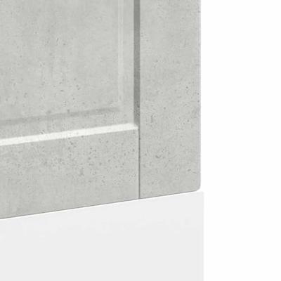 Vaatwaspaneel Porto 60x1,5x67 cm bewerkt hout betongrijs