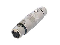 Neutrik NA5FF 5p DMX female naar 5p DMX female adapter - thumbnail