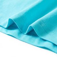 Kindershirt met korte mouwen 104 zeeblauw - thumbnail