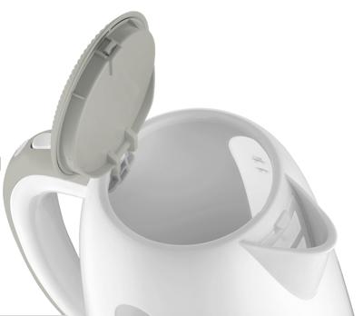Concept RK2335 waterkoker 1,7 l 2200 W Grijs, Wit Concept RK2335 waterkoker 1,7 l 2200 W Grijs, Wit