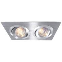 Deko Light Einbauring 175 GU5.3 111821 Plafondinbouwring LED, Halogeen GU5.3, MR16 50 W Zilver - thumbnail