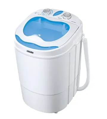 Mesko Home MS 8053 wasmachine Bovenbelading 3 kg Blauw, Wit