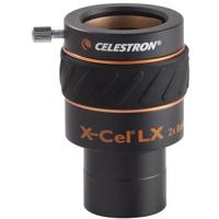Celestron 93529 1.25 Inch X-Cel LX 2x Barlow Lens, Zwart - thumbnail