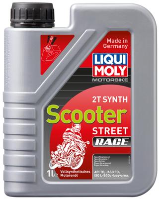LIQUI MOLY motorolie "motorbike 2t synth scooter street race" racing scooter 2t 1ltr. lm