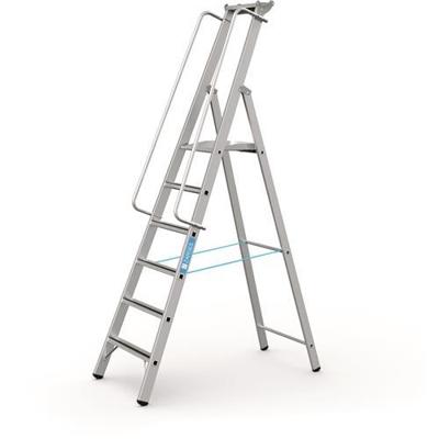 Zarges platformtrap+leuning "meistertritt s" 6tr