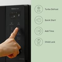 Panasonic NN-GD35QBEPG Magnetron Zwart 1300 W - thumbnail