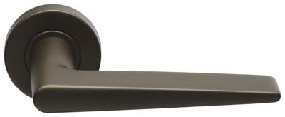 Formani Basics LB21H deurkruk geveerd op rozet - brons