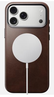 Nomad Traditional Horween leather case iPhone 17 Pro Max - Brown