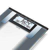 Sanitas SBG 21 Analyse-personenweegschaal Digitaal Weegbereik (max.): 180 kg Grijs, Glas - thumbnail
