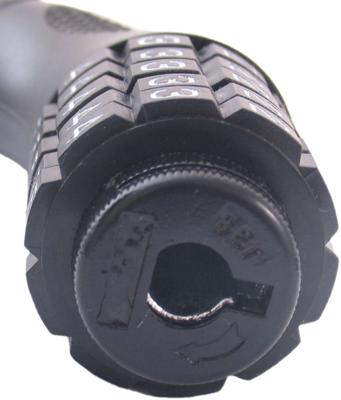 Edge Kettingslot met code trace code 90cm - zwart