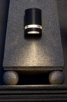 Lutec Focus GU10-Buitenwandlamp (zwart) - thumbnail