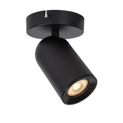 Lucide PUNCH - Plafondspot - 1xGU10 - Zwart