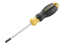 Stanley handgereedschap STHT16163-0 | Cushiongrip Schroevendraaier Pozidriv PZ2 x 100mm - STHT16163-0 - thumbnail