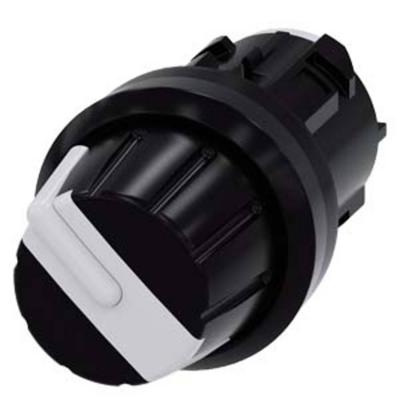 Siemens 3SU10002AS600AA0 3SU1000-2AS60-0AA0 Knevelschakelaar Knop Wit 2 x 360 ° 1 stuk(s)