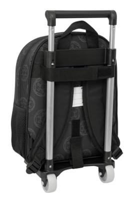 Schoolrugzak met Wielen Star Wars Rebellion Zwart 27 x 33 x 10 cm