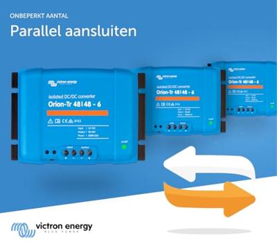 Victron Energy Orion-Tr 48/48-6A Converter 280 W 48 V - 48.2 V Op afstand bedienbaar Victron Energy Orion-Tr 48/48-6A Converter 280 W 48 V - 48.2 V Op afstand bedienbaar