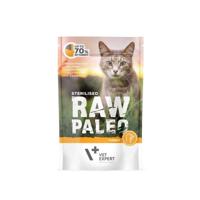 RAW PALEO Adult Cat Sterilized Turkey - nat kattenvoer - 100 g - thumbnail