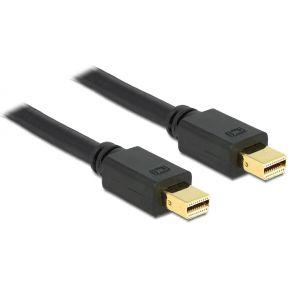 Delock 83477 Kabel Mini DisplayPort 1.2 male > Mini DisplayPort male 4K 60 Hz 5 m