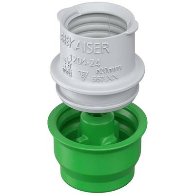 Kaiser Elektro 1204-24 Eind- en overgangstule (Ø x h) 30 mm x 32 mm 25 stuk(s) Kaiser Elektro 1204-24 Eind- en overgangstule (Ø x h) 30 mm x 32 mm 25 stuk(s)
