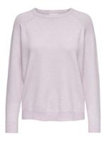 ONLY gemêleerde fijngebreide trui Lesley lila - thumbnail