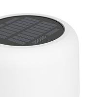 Eglo Strakke terraslampRoccanova solar wit met usb - 901893 - thumbnail