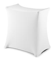 Beamz LKS10W keyboardstatief hoes wit - thumbnail