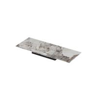 INK Post Wastafel keramische slab envelop bak midden zonder kraangat 120x45x1 Island glossy - thumbnail