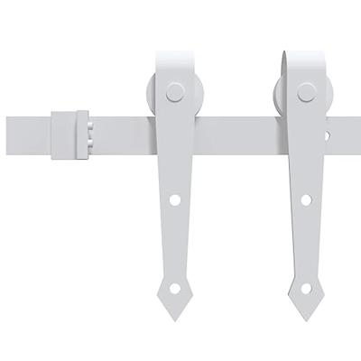 Schuifdeur met hardware set 73,5x211 cm van massief grenenhout