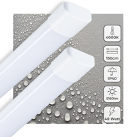 2 PACK - LED&apos;s Light LED TL lamp 150 cm voor binnen - Complete LED TL verlichting - 5160 lm - thumbnail