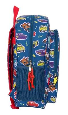 Schoolrugzak Cars Racing Marineblauw 32 x 38 x 12 cm