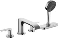 Hansgrohe Badrandmengkraan Vivenis 4-Gats Met sBox Chroom - thumbnail