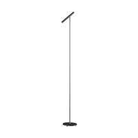 Artdelight Vloerlamp Kansas H 140 cm touch dimmer zwart - thumbnail