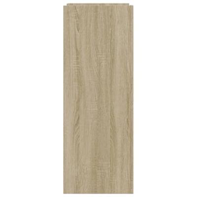 VidaXL Schoenenkast 74,5x37,5x100 cm bewerkt hout sonoma eikenkleurig