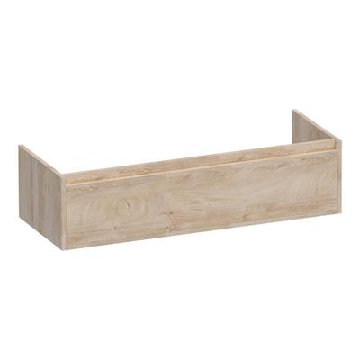 Brauer Hope - Onderkast - 120 cm - met 1 Softclose Lades Greeploos en 2 Sifon Uitsparingen Forest Wheat