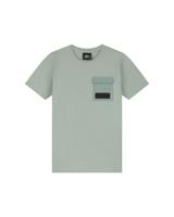Malelions Zomer t-shirt jongens - agave groen - nylon pocket - thumbnail