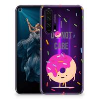 Honor 20 Pro Siliconen Case Donut Roze - thumbnail