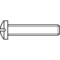 TOOLCRAFT 827129 Lenskopschroeven M2 10 mm Kruiskop Phillips DIN 7985 Staal Galvanisch verzinkt 100 stuk(s) - thumbnail