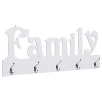VidaXL Wandkapstok family 74x29,5 cm - thumbnail