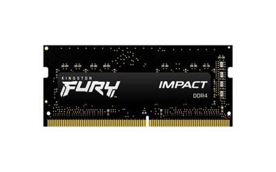 Kingston FURY Impact Werkgeheugenset voor laptop DDR4 16 GB 2 x 8 GB Non-ECC 3200 MHz 260-pins SO-DIMM CL20 KF432S20IBK2/16 - thumbnail
