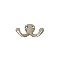 Intersteel | Kapstokhaak scheepsmodel | Dubbel | Nikkel Mat - thumbnail