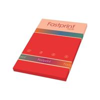 Kopieerpapier quantore col-100 a4 120gr felrood - thumbnail