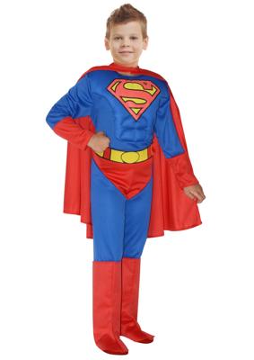 Kostuums voor Kinderen Superman - Maat: 5-7 Jaar - Maat: 5-7 Jaar