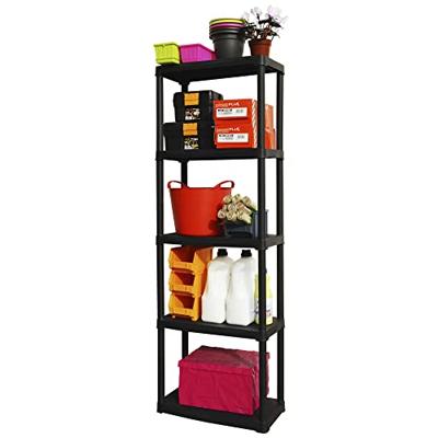 Opbergrek - TOOD - ETA 635 - 5 planken - Kunststof - 60 x 30 x 176 cm - Zwart