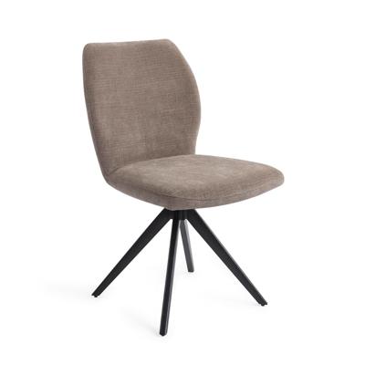 Jesper Home Ikata eetkamerstoel Mocha Mist turn black